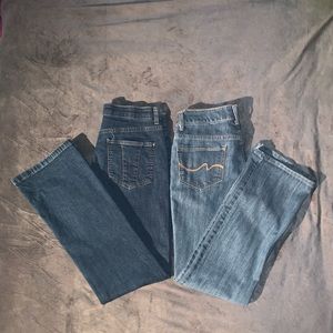 2 for 1 Straight Leg Jeans